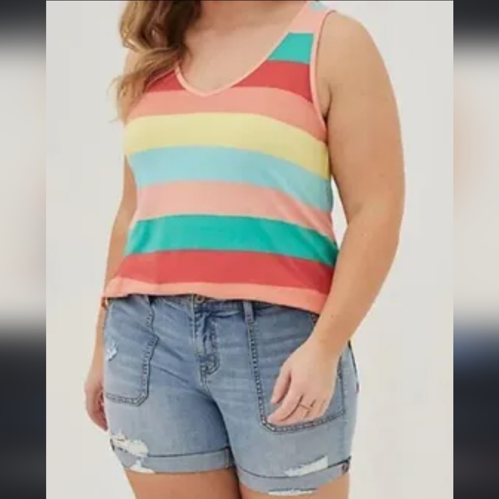 Torrid spring tank top size 2